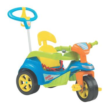 Imagem de Triciclo Motoca a Pedal Baby Trike Evolution Azul Biemme 614