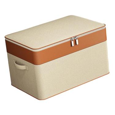 Imagem de Ioensy Saco para Armazenar Colchas E Roupas, Caixa de Proteção para Edredons, 1 Camada 56x36x35cm, Tamanho real