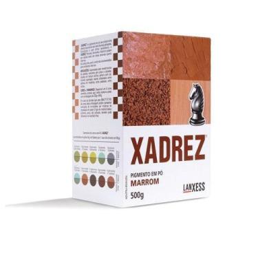 Imagem de Pó Xadrez Marrom 500g para Colorir Bases - Lanxess