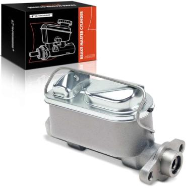 Imagem de A-Premium Cilindro mestre de freio com reservatório e tampa compatível com Lincoln, Mercury, Ford Veículos - Continental, Colony Park, Cougar, Grand Marquis, Montego, Monterey, Country Sedan