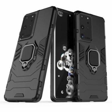 Imagem de Capa Case Capinha S21 Ultra Anti Impacto Queda Armor Militar Protetora Anel De Dedo E B...