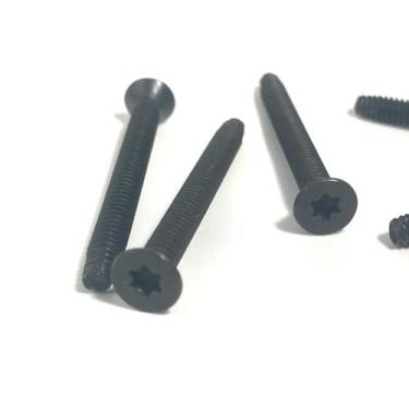Imagem de Parafusos de convés de reboque ROOBOO 6,35 x 57 mm, liga de aço, pacot