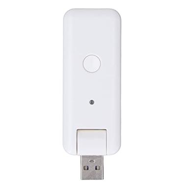 Imagem de USB Gateway Smart Home Control Hub sem fio Mini Bendable 180 graus Bluetooth ZigBee Controle de voz compatível para automação residencial Smart ABS 32G