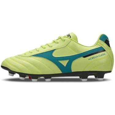 Imagem de Chuteira de Campo Masculina Mizuno Morelia Classic MD, Verde, 43