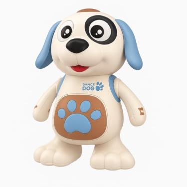 Imagem de Cachorro Dançarino Brinquedo Educativo Interativo Musical Com Luz E Som Interativo Led Movimento Estímulo Para Crianças E Bebês