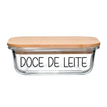 Imagem de Pote Hermético Vidro (600 ml) Doce de Leite - Lehavi, Doce de Leite