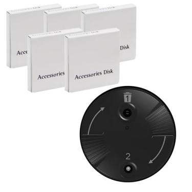 Imagem de Aparelho auditivo Wax Guards Phonak Disk Cleaning Kit 40 filtros - LA 