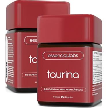 Imagem de 02 POTES DA TAURINA COM 1000mg POR DOSE - FÓRMULA AVANÇADA - 60 CÁPSULAS