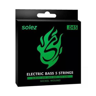Imagem de Encordoamento solez contrabaixo 5 cordas slb545 0.045 nps8