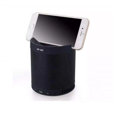 Imagem de Caixa De Som Bluetooth Usb Mp3 Aux Com Suporte De Celular Q3 - MARKELK