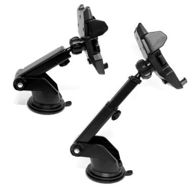 Imagem de Kit 2 Suporte Veicular para Celular GPS Long Neck Trava Automática MS-
