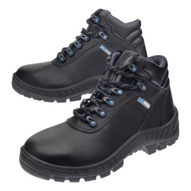Imagem de Bota Botina Amarrar Marluvas 70b22-bp-e-paz Masculina Azul, 40