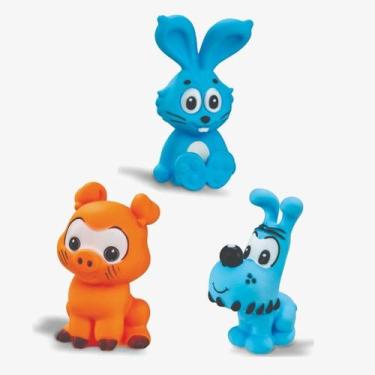 Imagem de Kit Mascotes Turma Da Mônica Sansão Bidu Chovinista - Adijomar Brinque