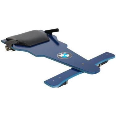 Imagem de Carrinho de Rolimã F1 Azul CDR em MDF - Multidecor