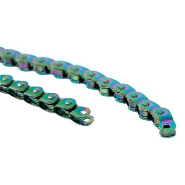 Imagem de Corrente MK918 BMX Half-Link 102 Elos Rainbow 1/2x1/8x102L Grossa Camaleão