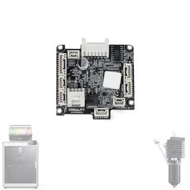 Imagem de Placa adaptadora de cabeçote de impressão Creality K2/K2 Pro/K2 Plus/placa mãe PCBA (GD32F303CBT6) - Peças de reposição originais com guia de pós-venda de vídeo