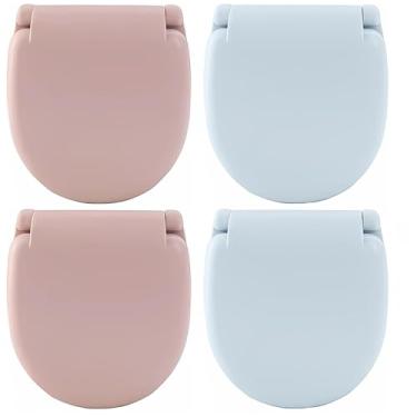 Imagem de Kit de costura de viagem, caixa de kit de costura portátil Mini kit de costura com alfinetes de botão de tesoura Fio preto e agulha de costura estojo para viajante iniciante " (4 peças)