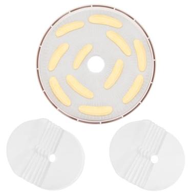 Imagem de KTZCTPCA 16 peças tapetes de desidratador de silicone antiaderentes, forro reutilizável de folha de malha redonda, tapete de desidratador de frutas