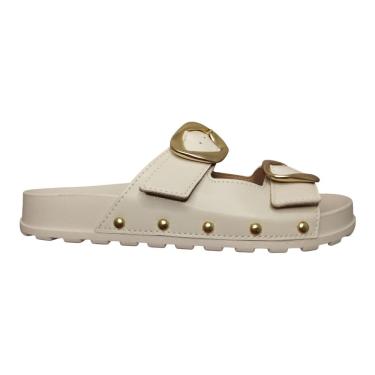 Imagem de Chinelo Papete Feminino Moleca Fivela Dourada 5436.440