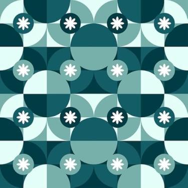 Imagem de Quadro Decorativo com Estampa Modern Abstract Geometric And 30 x 30 Papel 2 unidades