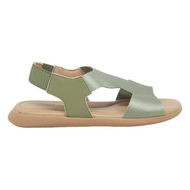 Imagem de Sandalia Baixa Usaflex Neoprene Elastico UC0901 - Verde - 34