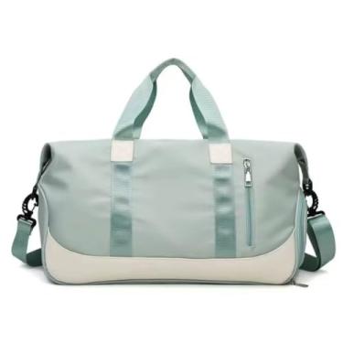 Imagem de Bolsa Mala Viagem de Mão Super Grande Transversal – Impermeável e Organizada para Viagens e Uso Diário (Verde)