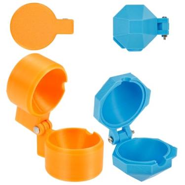 Imagem de UKQRRTC 3 peças de copos medidores de vidro, copos de café expresso de alto borossilicato com medidas, cabo de madeira, versátil para vários cenários para café, leite (estilo 3)