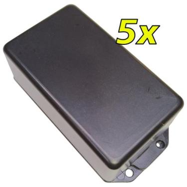 Imagem de Kit 5 Caixa Plástica para Montagem de Eletrônico Circuito Arduino 83x4