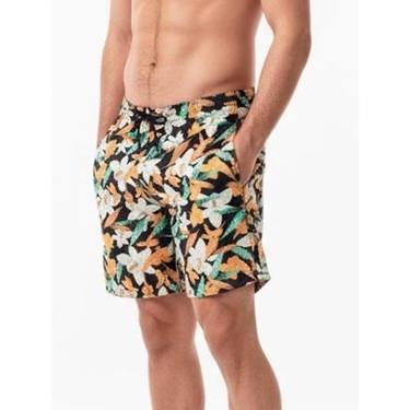Imagem de Bermuda Praia Masculina Short Mauricinho Tactel Estampado-Masculino