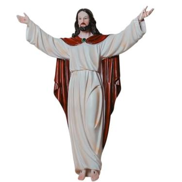 Imagem de Imagem Jesus Ressuscitado De Parede 30Cm Resina Importada