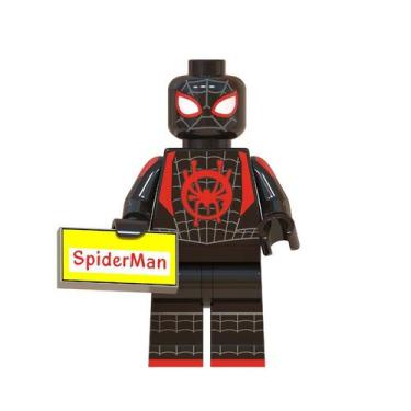 Imagem de Boneco super heroi homem aranha viloes bloco de montar ii, MILES2