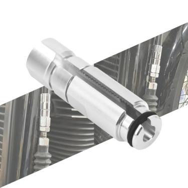 Imagem de HCmotorku Ajustador de cabo de embreagem de motocicleta CNC alumínio adequado para Harley Touring Road King FLHR Street Glide FLHX CVO Road Glide FLTRXSE Ultra Limited 2022–2025