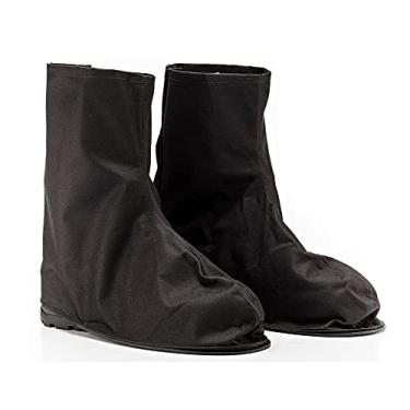 Imagem de Galocha Para Motoqueiro Polaina Nylon Resinado Com Meia Sola Pantaneiro