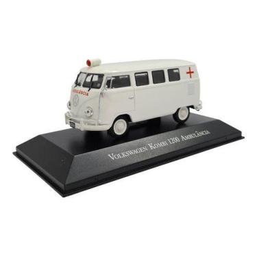 Imagem de Miniatura Volkswagen Kombi 1200 Ambulância 1:43 - Planeta Deagostini, 