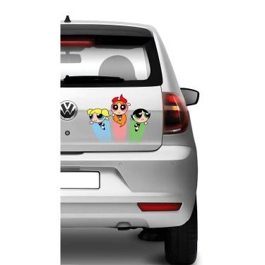 Imagem de Adesivo De Carro Meninas Super Poderosa Mod02
