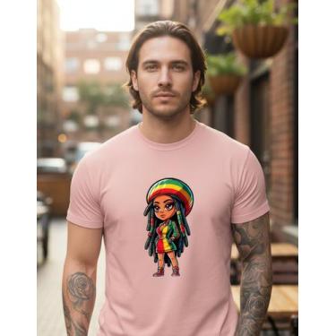 Imagem de Camiseta Estampada Premium Reggae Music Algodão Cores Vivas - Versitz,