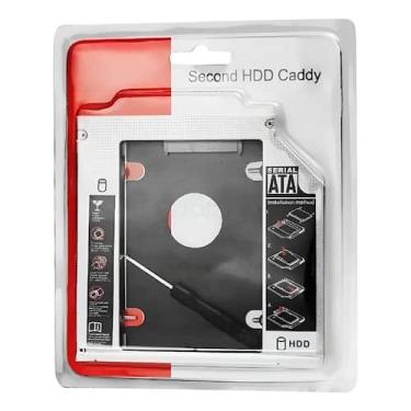 Imagem de Caddy 12.7mm Notebook Adaptador Segundo Hd Ou Ssd Sata - Genérica