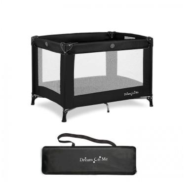 Imagem de Cercadinho para Bebê com Bolsa de Transporte e Alça de Ombro, Dream On Me, Preto