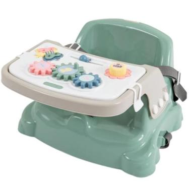 Imagem de Cadeira Didática Infantil Verde De Alimentação E Brincadeira - POLIPLA