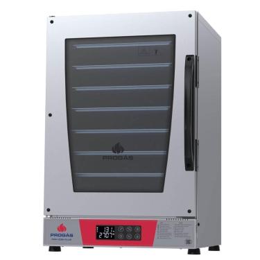 Imagem de Forno Turbo Elétrico Progás Prp-008 Plus Vermelho 8 Esteiras Com Vapor 220v P45080