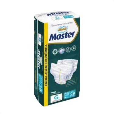 Imagem de Fralda Geriatrica KISSES Master Tamanho G Descartavel 28 UND