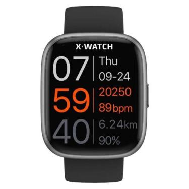 Imagem de Relógio Unissex X-Watch Inteligente Preto XSWUQPI005A PXPX - Orient, P