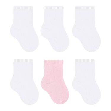Imagem de Kit 6 Pares de Meias Selene Básica Bebê