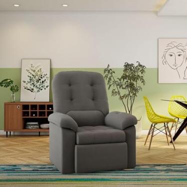 Imagem de Poltrona Retrátil e Reclinável Cascais Cinza