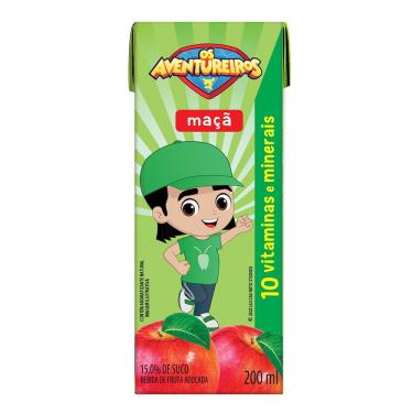Imagem de Bebida de Maçã Os Aventureiros 200ml