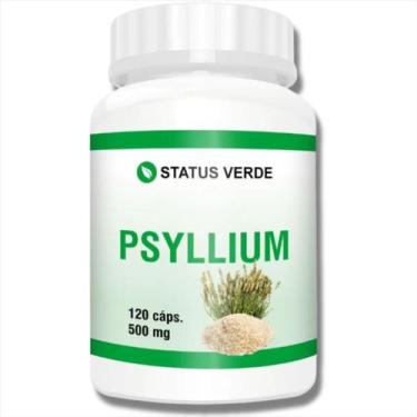 Imagem de Psyllium Fibra Natural 120 Cáps de 500mg - Suplemento Natural
