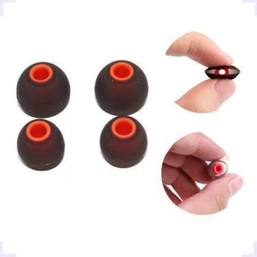 Imagem de Kit 4 Borrachinha Borracha Para Proteger Ouvido Jbl T110 - Atelie