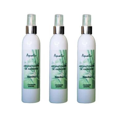 Imagem de Kit 3 Aromatizador De Ambientes Aroma Bamboo Frasco 200ml