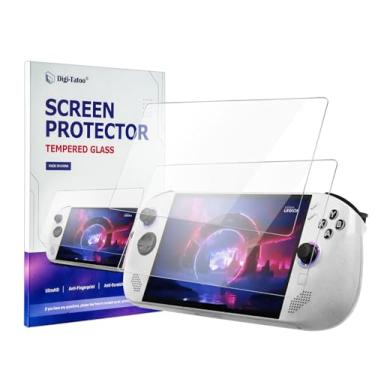 Imagem de Digi-Tatoo [UltraHD] Pacote com 2 protetores de tela de vidro temperado compatíveis com Lenovo Legion Go S 2025, dureza 9H, antiarranhões, impressões digitais, sem bolhas