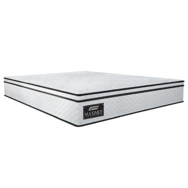 Imagem de Colchão Casal Queen Gazin Maximus Molas Ensacadas 158x198x24cm Branco